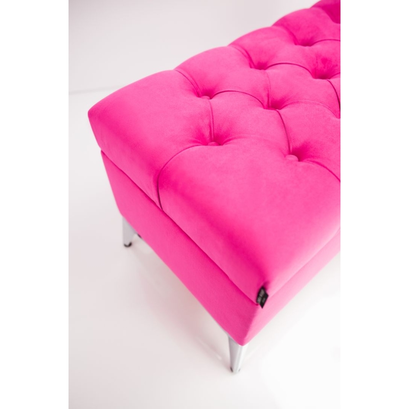 Tufted Storage Bench